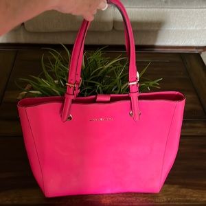 Pink Michael Kors large tote